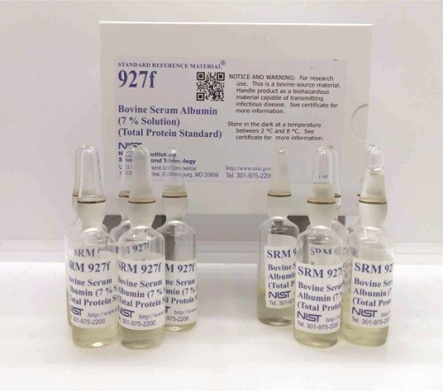 SRM 927f - 牛血清白蛋白（總蛋白）標(biāo)準(zhǔn)參考物質(zhì)