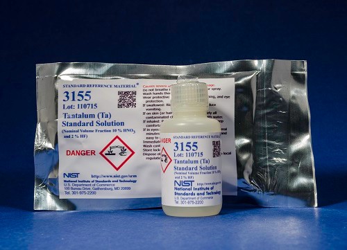 SRM 3155 - 鉭(Ta)標(biāo)準(zhǔn)溶液