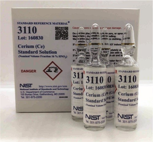 SRM 3110 - 鈰(Ce)標準溶液