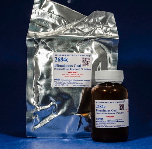 SRM 2684c - 煙煤(標稱質量分數3%硫)