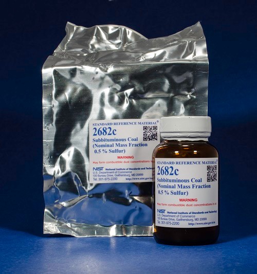 SRM 2682c - 亞煙煤(標(biāo)稱質(zhì)量分?jǐn)?shù)0.5%硫)