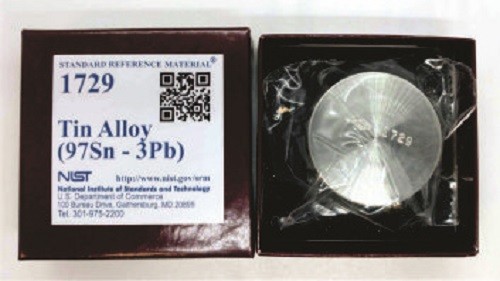 SRM 1729 - 錫合金標(biāo)準(zhǔn)品
