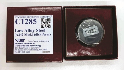 SRM C1285 -鋼鐵(A 242)(MOD.)標準品