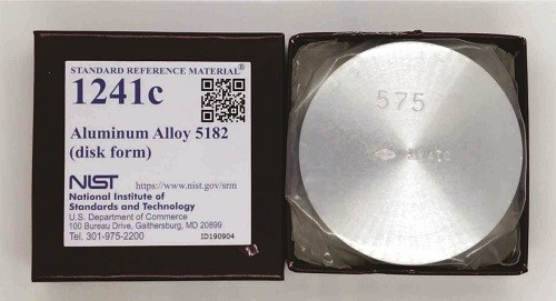 SRM 1241c - 鋁合金5182(盤形)標(biāo)準(zhǔn)品