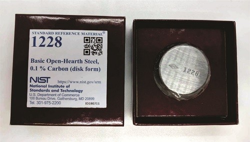  SRM 1228 - La鋼，0.1%C標(biāo)準(zhǔn)品