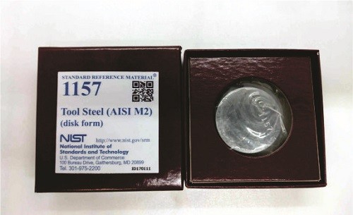 SRM 1157 - 工具鋼(AISI M2)標準品